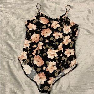 Floral bodysuit